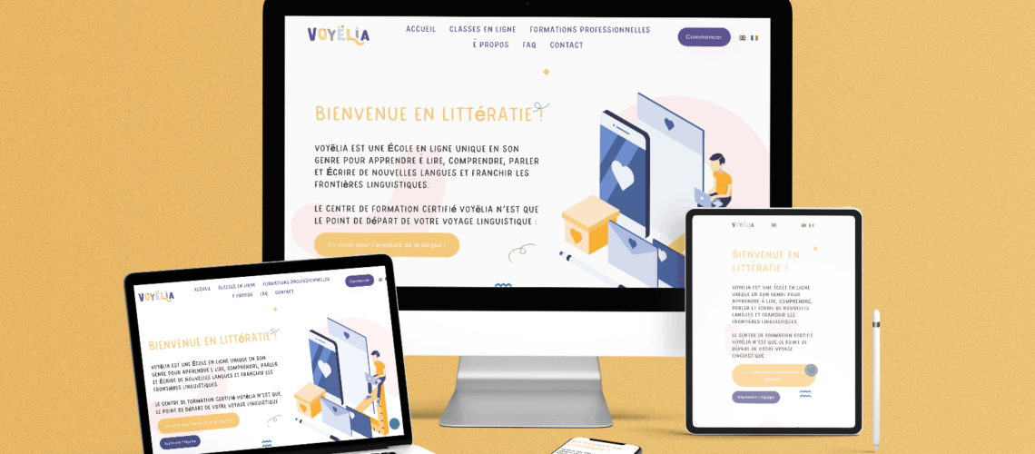 Voyelia - Web Application